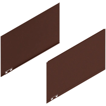 LEGRABOX Element dekoracyjny, wysokość F (241 mm), dł.=400 mm, prawy+lewy