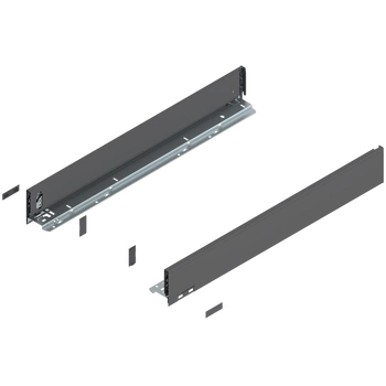 Bok LEGRABOX, wysokość M (90.5 mm), dł.=650 mm, lewy/prawy, do LEGRABOX pure