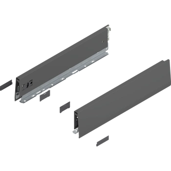 Bok MERIVOBOX, wysokość M (91 mm), dł.=400 mm, lewy/prawy