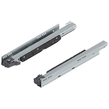 Prowadnica korpusu LEGRABOX Zint. BLUMOTION / odpowiedni do TOB / odpowiedni do SERVO-DRIVE, pełny wysuw, 70 kg, dł.=450 mm, lewa/prawa