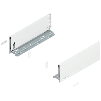 Bok szuflady LEGRABOX, wysokość K (128.5 mm), dł.=350 mm, lewy/prawy, do LEGRABOX pure