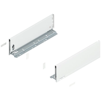 Bok szuflady LEGRABOX, wysokość K (128.5 mm), dł.=400 mm, lewy/prawy, do LEGRABOX pure