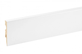 Listwa MDF przyp. LP 60x11mm gr. 11mm Cezar Biały RAL9003 Matowe 2,20m