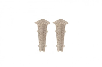 Narożnik wewn. do listwy przypodłogowej Hi Line 23,4x75mm 1kpl=2szt Cezar Dąb Liguria Matowe