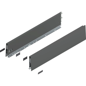 Bok MERIVOBOX, wysokość K (129 mm), dł.=600 mm, lewy/prawy