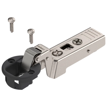 CLIP top zawias do drzwi szklanych 94°，Drzwi wpuszczane, puszka: na wkręty