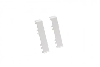 Łącznik listwy do listwy przypodłogowej Hi Line 23,4x75mm 1kpl=2szt Cezar Biały RAL9003 Matowe
