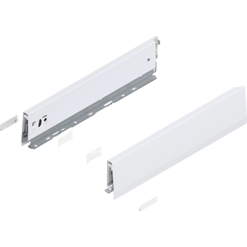 Bok MERIVOBOX, wysokość M (91 mm), dł.=400 mm, lewy/prawy