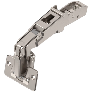 CLIP top zawias z szerokim kątem otw. 170°，Drzwi nakładane, bez sprężyny, puszka: na wkręty