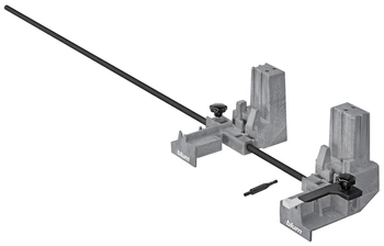 Urządzenia montażowe BOXFIX E-T, urządzenie stołowe, do Grubość dna szuflady 16 mm, do MERIVOBOX, ręczne, Sposób montażu: Wkręty, KB od 250 do 1200 mm