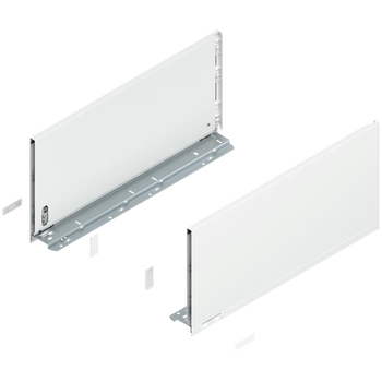 Bok szuflady LEGRABOX, wysokość F (241 mm), dł.=500 mm, lewy/prawy, do LEGRABOX pure