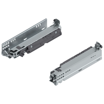 MOVENTO Zintegrowany BLUMOTION / odpowiedni do SERVO-DRIVE, pełny wysuw, prowadnica, 40 kg, dł.=250 mm, wymaga sprzęgła, lewa/prawa