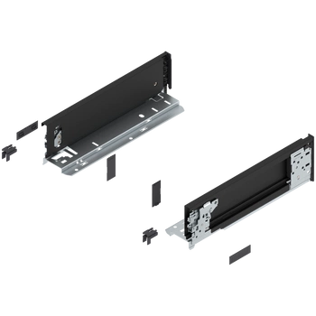 Bok LEGRABOX (za korpusem), wysokość M (90.5 mm), dł.=300 mm, lewy/prawy, do LEGRABOX pure