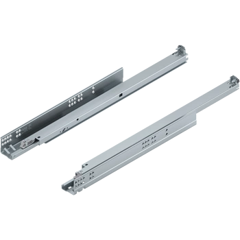 TANDEM Zintegrowany BLUMOTION Pełny wysuw, Prowadnica, 30 kg, dł.=600 mm, do Grubość płyty 17-19 mm, wymaga sprzęgła, lewa/prawa