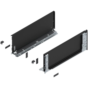 Bok szuflady LEGRABOX (za korpusem), wysokość C (177 mm), dł.=450 mm, lewy/prawy, do LEGRABOX pure
