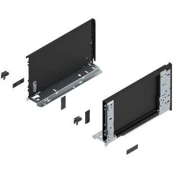 Bok szuflady LEGRABOX (za korpusem), wysokość C (177 mm), dł.=300 mm, lewy/prawy, do LEGRABOX pure