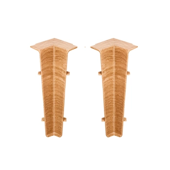 Narożnik wewn. do listwy przypodłogowej Hi Line 23,4x75mm 1kpl=2szt Cezar Dąb Dublin Matowe