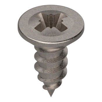 wkręt do blach, łeb wpuszczany,  3,53 mm, Długość całkowita (z łbem): 9.83 mm