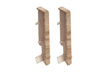 Łącznik listwy do listwy przypodłogowej MASTERLINE 15x60mm 1kpl=2szt Cezar Napoli Matowe