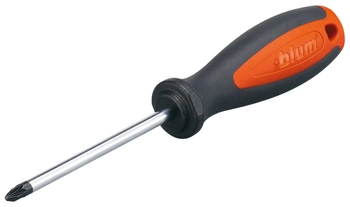 Śrubokręt, Bit krzyżakowy PZ, wielkość 2, Długość całkowita (z łbem)=210 mm