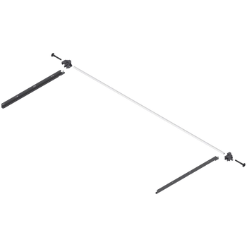 TANDEMBOX Stabilizacja boczna (montowany do góry), dł.=500 mm, KB=1200 mm, pełen wysuw, Szuflada standardowa/Szuflada z wysokim frontem