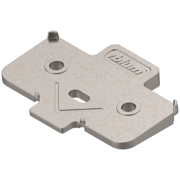 podkładka kątowa, krzyżakowa, +5°, wersja na wkręty