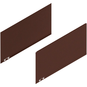 LEGRABOX Element dekoracyjny, wysokość F (241 mm), dł.=450 mm, prawy+lewy