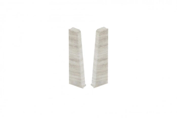 Zaślepki para do listwy przypodłogowej Hi Line 23,4x75mm 1kpl=2szt(L+P) Cezar Dąb Narwik Matowe