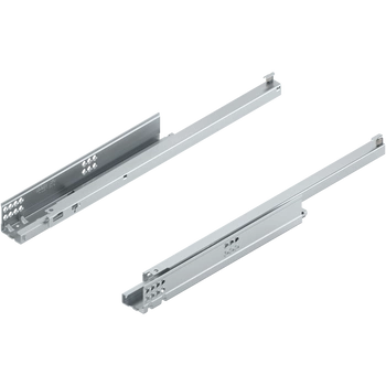 TANDEM TIP-ON Częściowy wysuw, Prowadnica, 30 kg, dł.=450 mm, do Grubość płyty 17-19 mm, wymaga sprzęgła, lewa/prawa