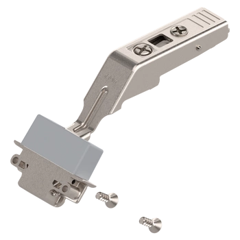 CLIP top Zawias środkowy do ramki aluminiowej do AVENTOS HF, uchylno-składanego 134°, bez sprężyny, puszka: na wkręty