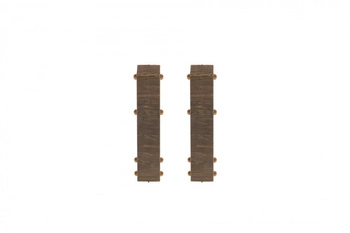 Łącznik listwy do listwy przypodłogowej Hi Line 23,4x75mm 1kpl=2szt Cezar Dąb Leonardo Matowe