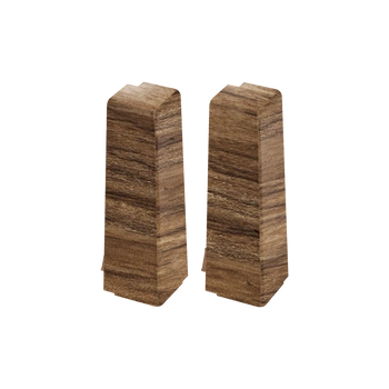 Narożnik zewn. do listwy przypodłogowej MASTERLINE 15x60mm 1kpl=2szt Cezar Vincenza Matowe