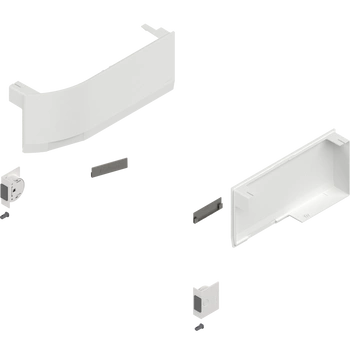 Front uchylny AVENTOS HK top, Zaślepka siłownika (włącznie z Włącznik do nawiercania, kompl.), prawy+lewy, do SERVO-DRIVE