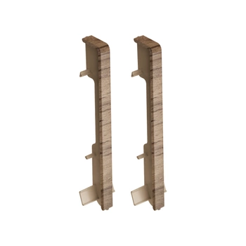 Łącznik listwy do listwy przypodłogowej MASTERLINE 13x80mm 1kpl=2szt Cezar Irlandia Matowe