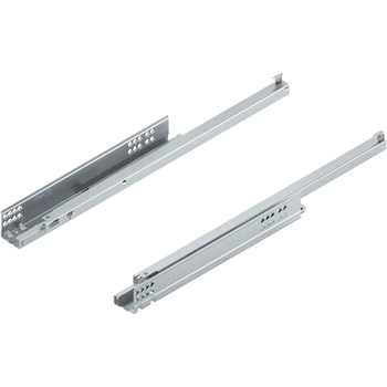TANDEM TIP-ON Częściowy wysuw, Prowadnica, 30 kg, dł.=500 mm, do Grubość płyty 17-19 mm, wymaga sprzęgła, lewa/prawa