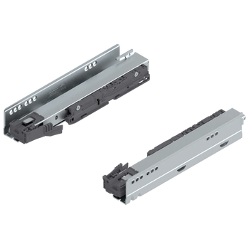 Prowadnica korpusu LEGRABOX Zint. BLUMOTION / odpowiedni do TOB / odpowiedni do SERVO-DRIVE, pełny wysuw, 40 kg, dł.=270 mm, lewa/prawa