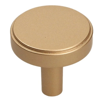 Gałka GU18, złoty satynowy, GAMET