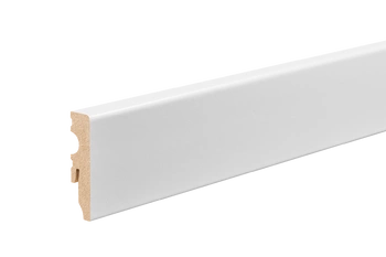 Listwa MDF przyp. LP 58x14,5mm gr. 14,5mm Cezar Biały RAL9003 Matowe 2,20m