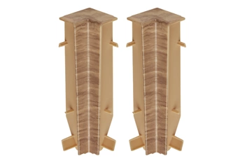 Narożnik wewn. do listwy przypodłogowej MASTERLINE 13x80mm 1kpl=2szt Cezar Umbra Matowe