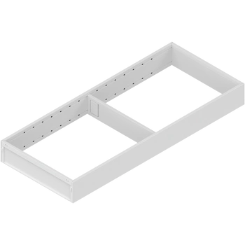 AMBIA-LINE  ramki do szuflady standardowej, do LEGRABOX/MERIVOBOX, stal, dł.=500 mm, szerokość=200 mm