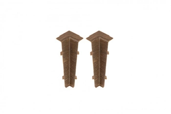 Narożnik wewn. do listwy przypodłogowej Hi Line 23,4x75mm 1kpl=2szt Cezar Orzech Blues Matowe