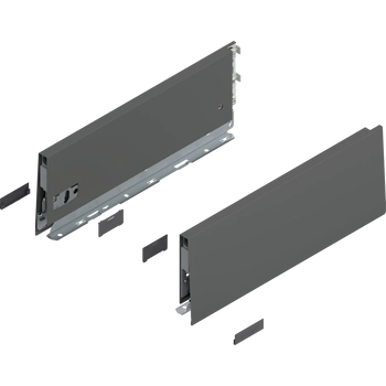 Bok MERIVOBOX, wysokość K (129 mm), dł.=350 mm, lewy/prawy