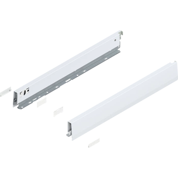 Bok MERIVOBOX, wysokość N (68.5 mm), dł.=500 mm, lewy/prawy