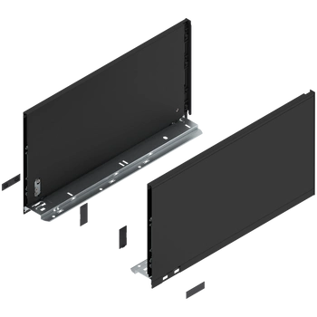 Bok szuflady LEGRABOX, wysokość F (241 mm), dł.=450 mm, lewy/prawy, do LEGRABOX pure