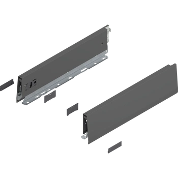Bok MERIVOBOX, wysokość M (91 mm), dł.=350 mm, lewy/prawy