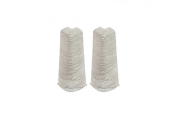 Narożnik zewn. do listwy przypodłogowej Hi Line 23,4x75mm 1kpl=2szt Cezar Jesion Santiago Matowe