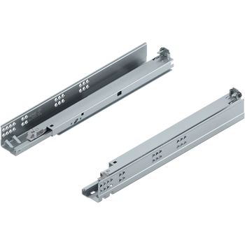 TANDEM Zintegrowany BLUMOTION Pełny wysuw, Prowadnica, 30 kg, dł.=400 mm, do Grubość płyty 17-19 mm, wymaga sprzęgła, lewa/prawa