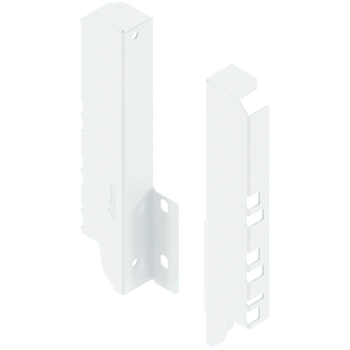 Uchwyt drewnianej ścianki tylnej TANDEMBOX, wys. C (192 mm), do szuflady zlewozmywakowej, prawy+lewy
