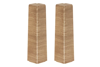 Narożnik zewn. do listwy przypodłogowej MASTERLINE 13x80mm 1kpl=2szt Cezar Tobacco Matowe