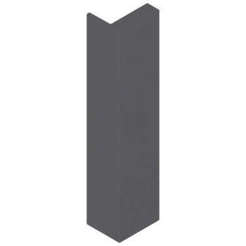 MERIVOBOX Zaślepka uchwytu ścianki tylnej, wysokość E, symetr.